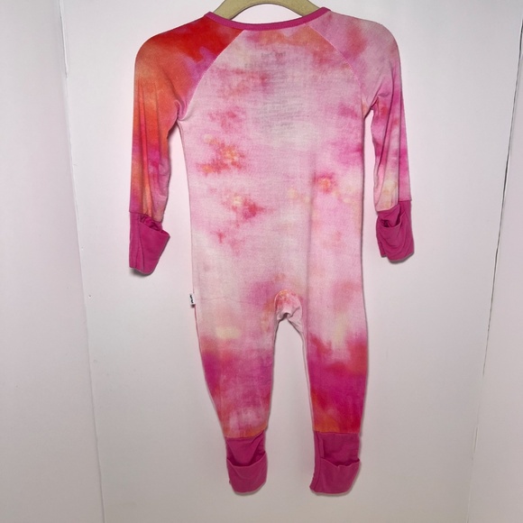 Retired Little Sleepies Sherbet Watercolor Zippy 0/3 Months Play Condition - Picture 3 of 6